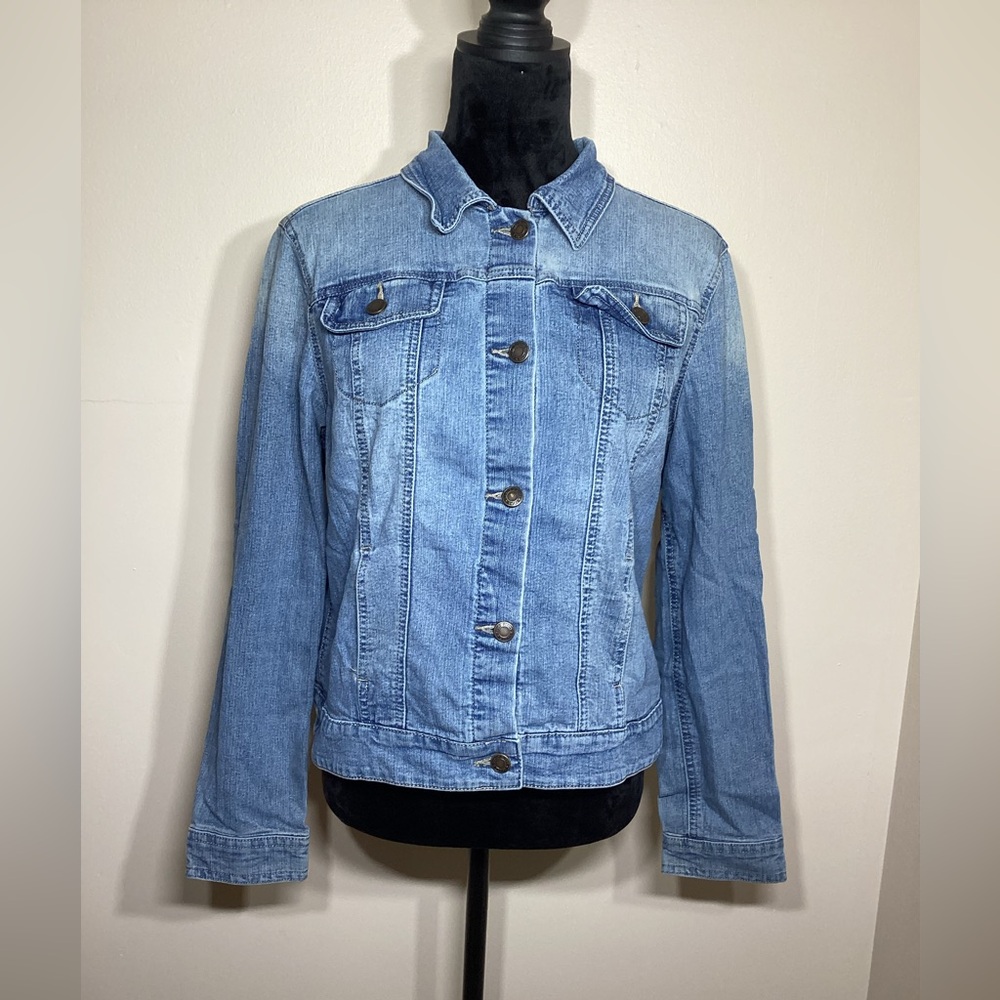 Faded Glory Jean Jacket Size Medium